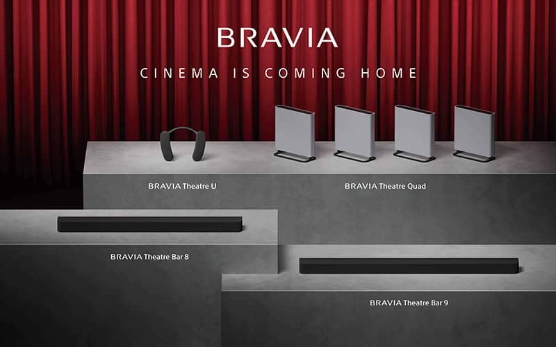 Sony launch new BRAVIA 9&8 + BRAVIA Theatre Bar 9&8