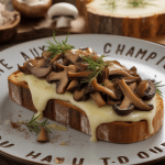 Vrai recette croûte aux champignons du haut-doubs en cuisine de montagne