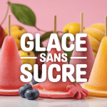photo glace sans sucre cornet coupe fruits frais