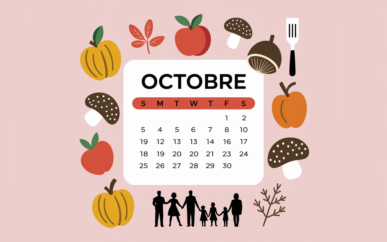 calendrier stylise semaine du gout 2024 france