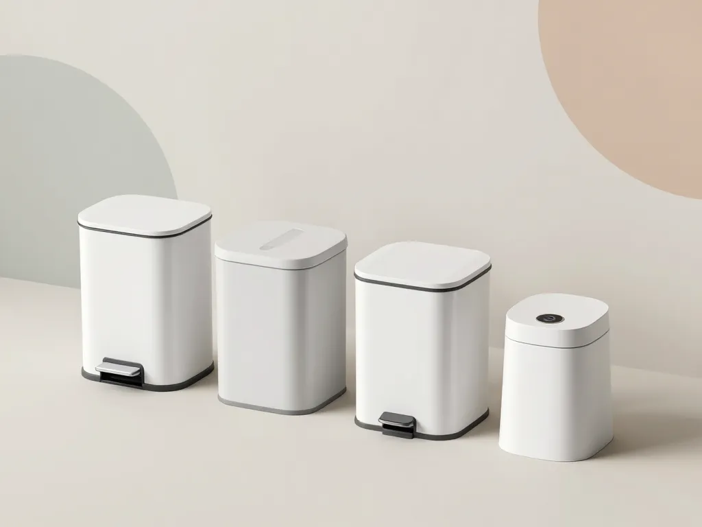 Comparatif petit poubelle pédale push manuel automatique