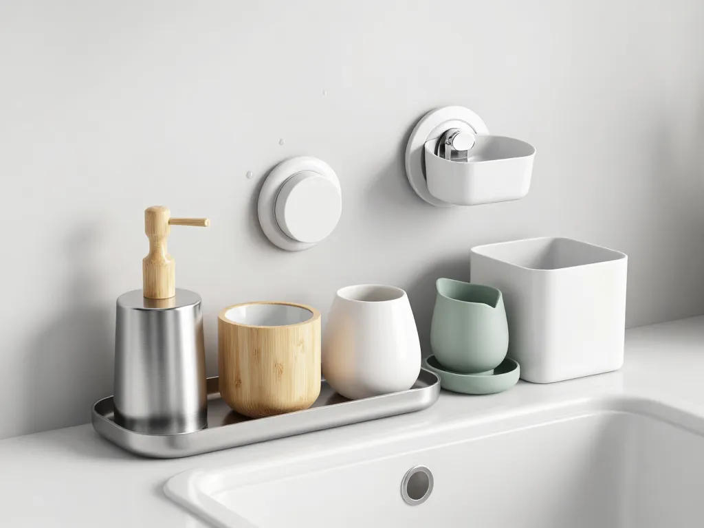 Comparatif porte-savon cuisine à poser mural ventouse égouttoir