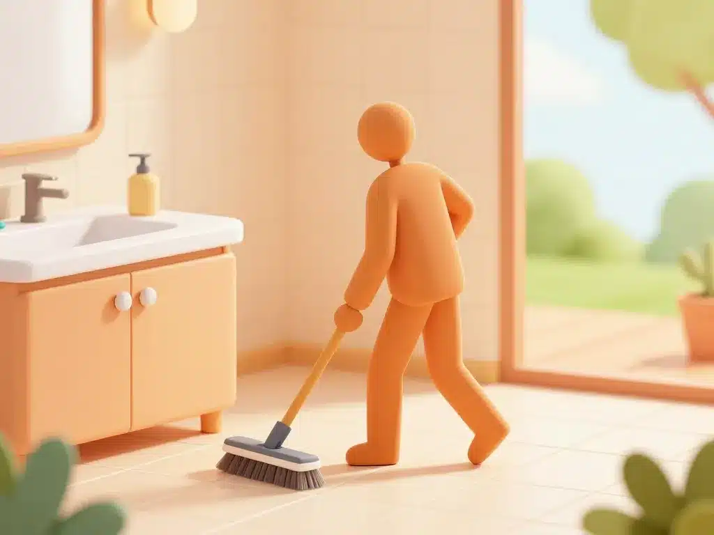 balaie brosse electrique nettoyage salle de bain cuisine terrasse