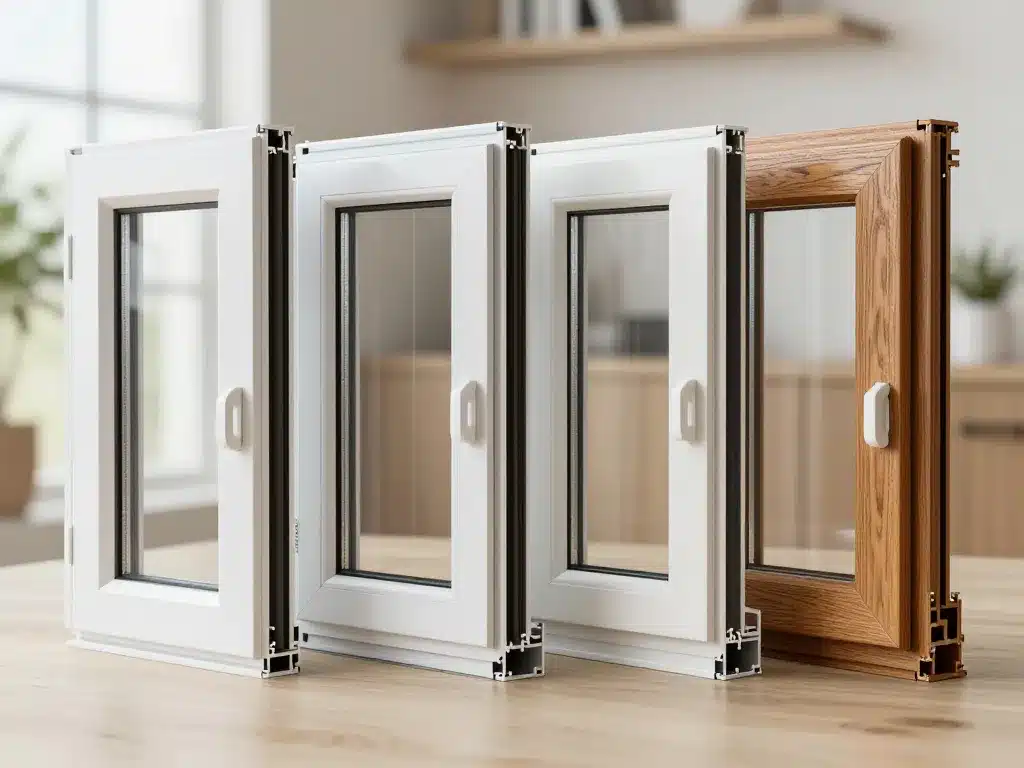 Gamme de fenêtres Lorenove en différents matériaux