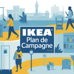 illustration moderne ikea plan de campagne