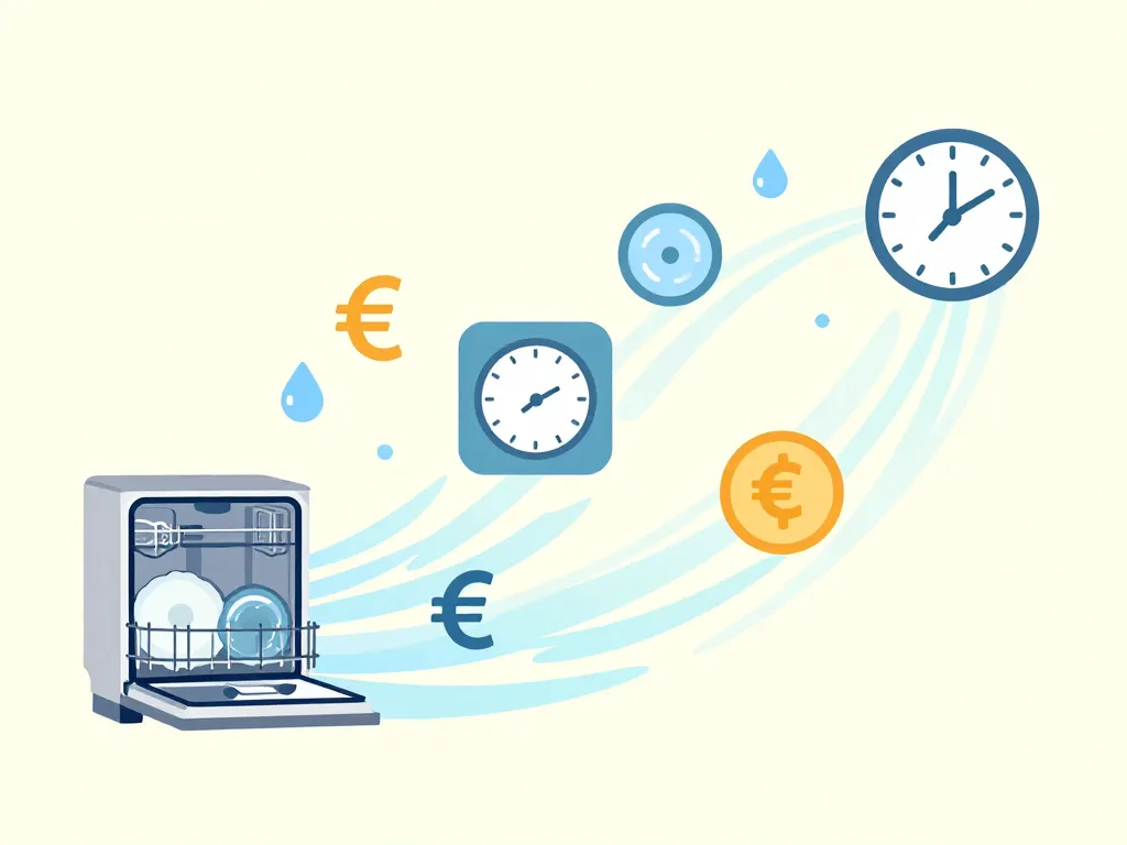 Critères techniques lave vaisselle meilleur rapport qualité prix infographie