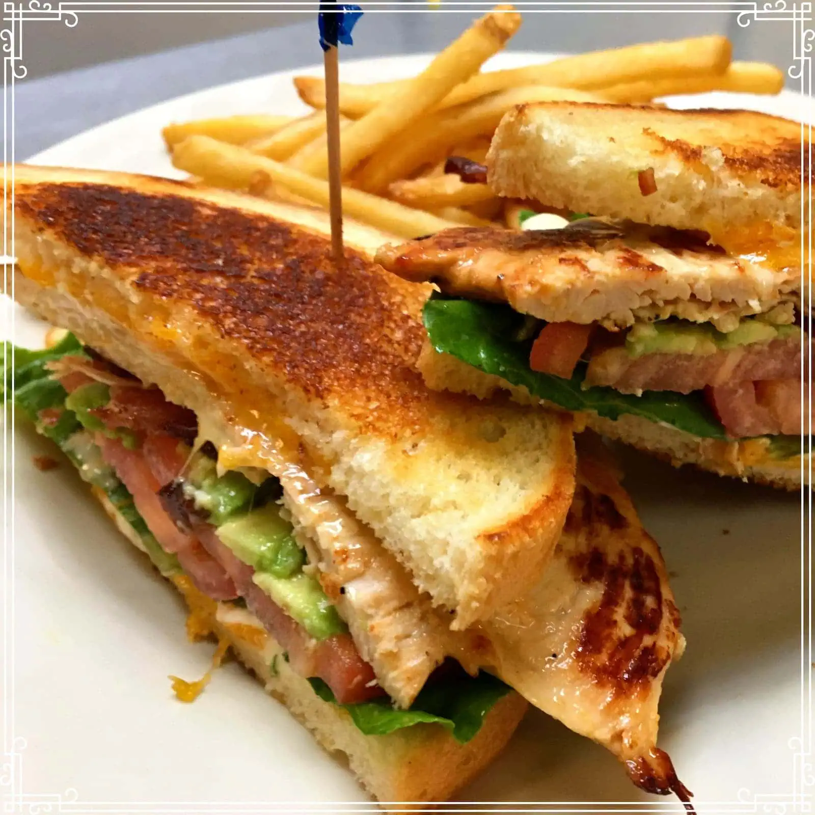 Ultimate chicken club lunch special at Bailey's Breakfast & Lunch in Omaha