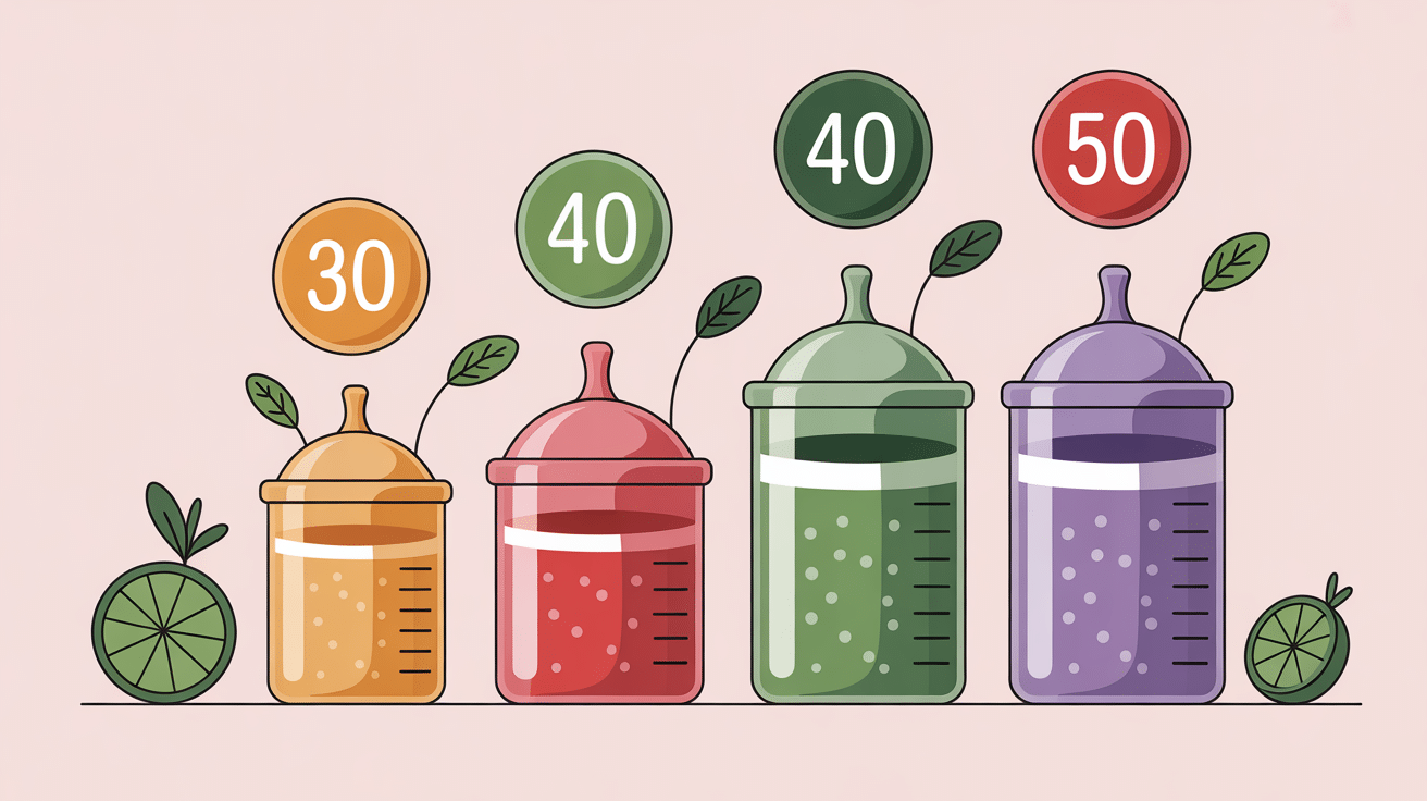 calorie dans une sucette calories différentes tailles