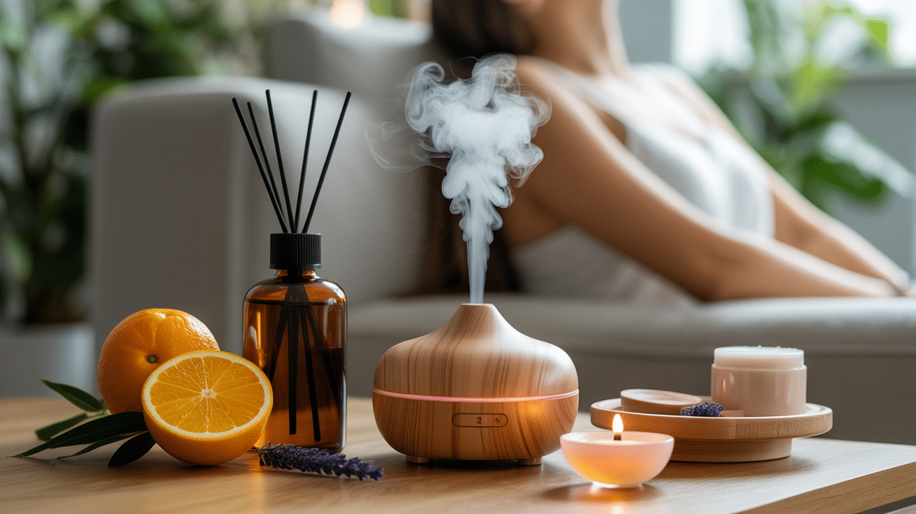 huile essentielle d orange bienfaits détente diffuseur ambiance zen