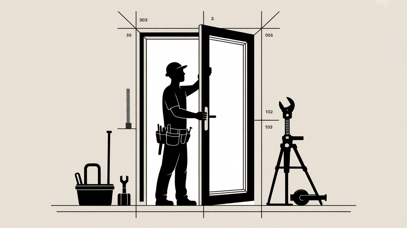 Pose porte acoustique 80 db prix schéma technique