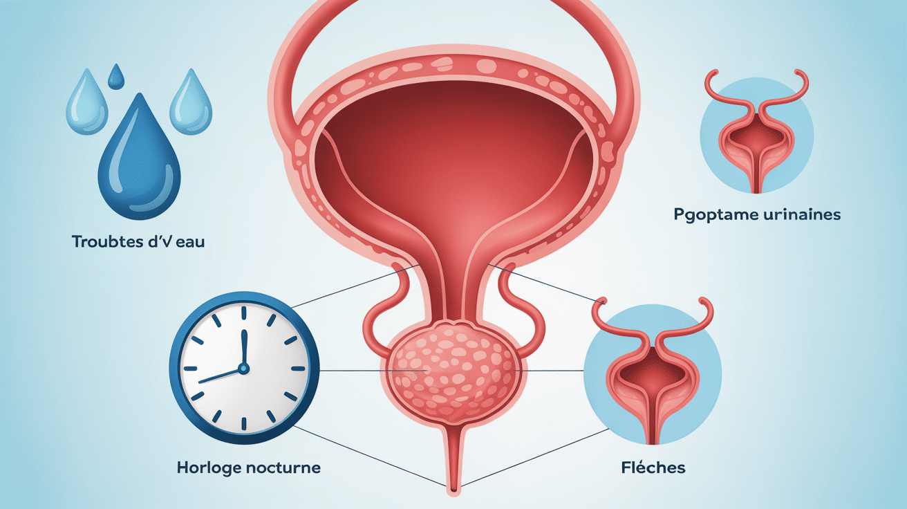 diagramme prostid prostate et troubles urinaires
