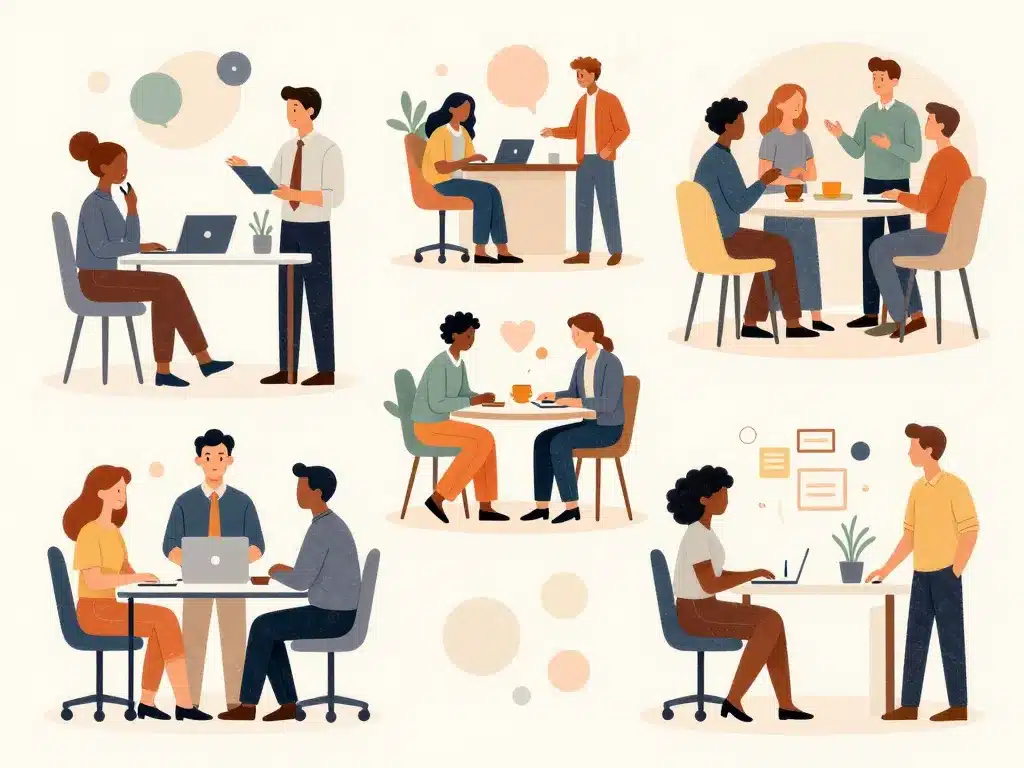 Applications psychologues sociaux dans société et entreprises