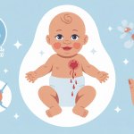Photo hemoroide bebe illustration douce et rassurante
