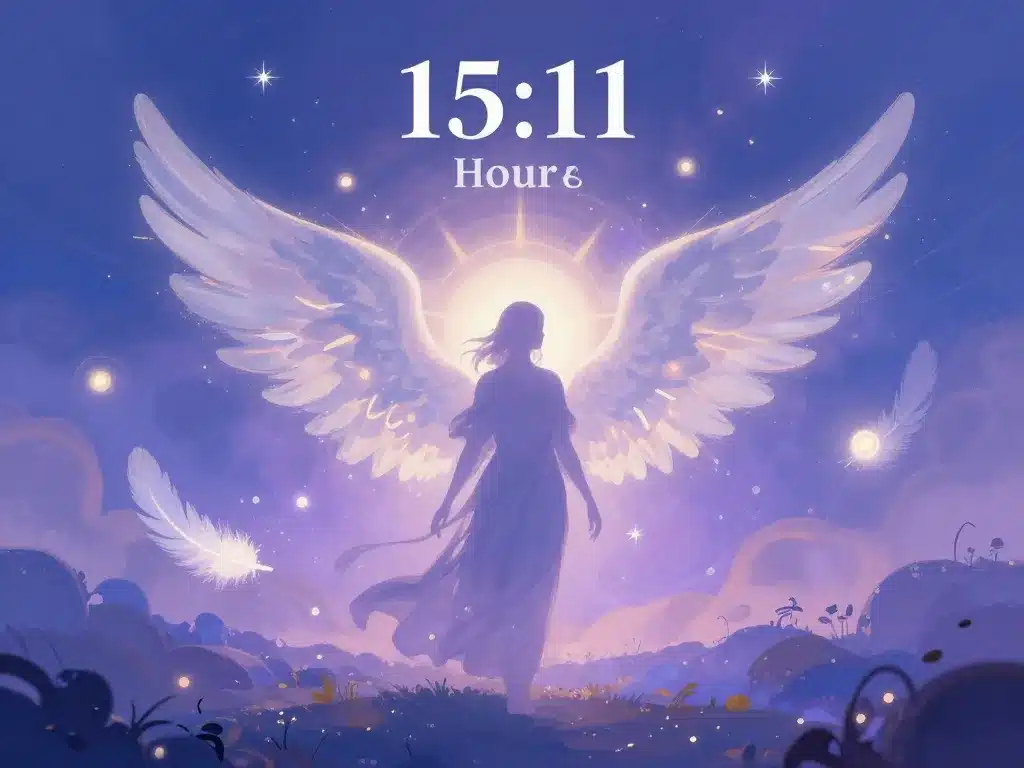 15h11 signification illustration esprit ange protection