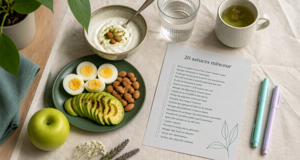 20 astuces pour maigrir sans regime aliments sains