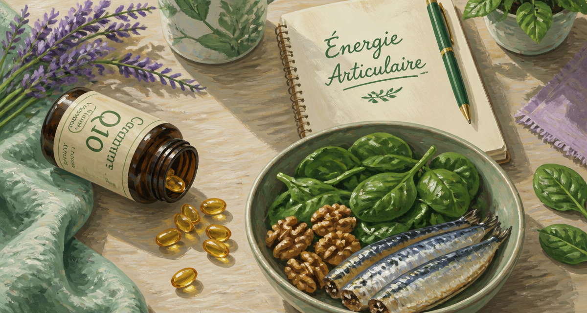 coenzyme q10 et arthrose capsules sur table