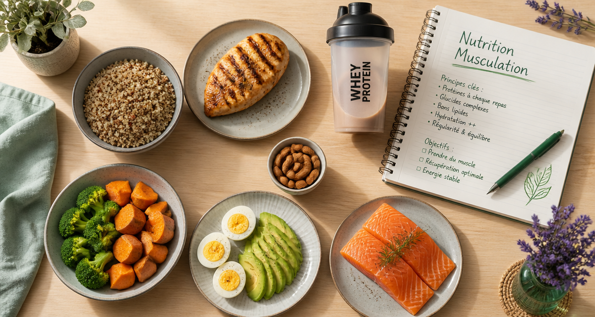 nutrition pour la musculation aliments variés