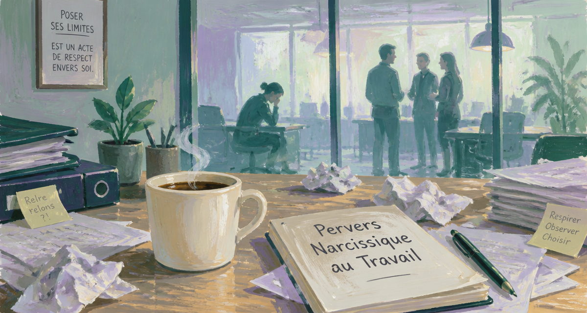 Pervers narcissique travail open space