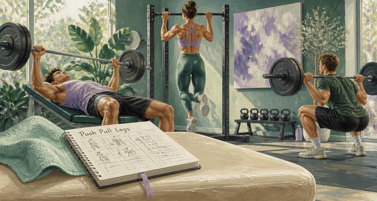 push pull legs exercices salle de sport