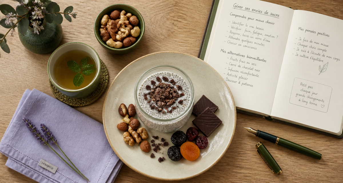 Envie de sucre signification pudding chia carnet