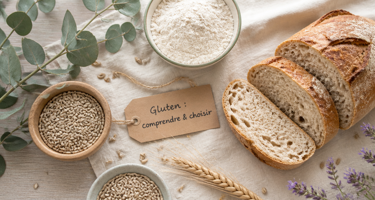 Le gluten c est quoi pain blé farine