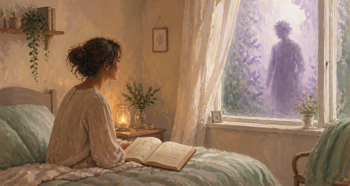 rever des defunts chambre silhouette