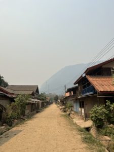 Muang Ngoi's main street