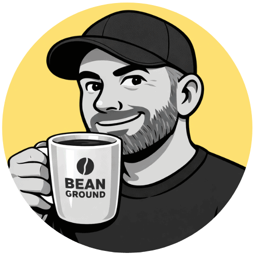 Bean Ground Social Media Coffee Icon