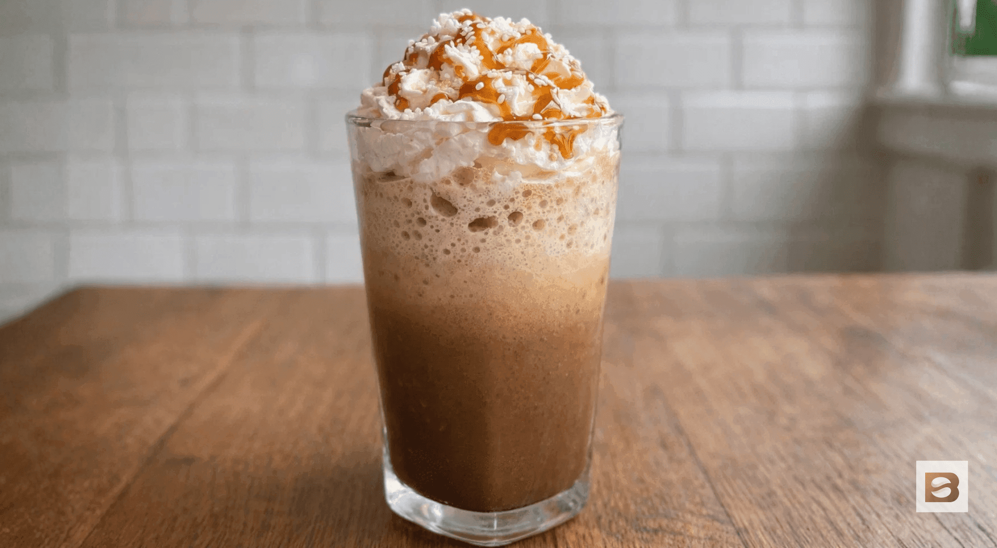 Homemade Salted Caramel Mocha Strato Frappuccino (Starbucks Copycat ...