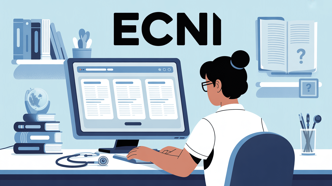 Étudiant ECNi ordinateur