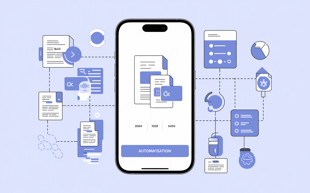 Interface mobile Jenji scan reçu