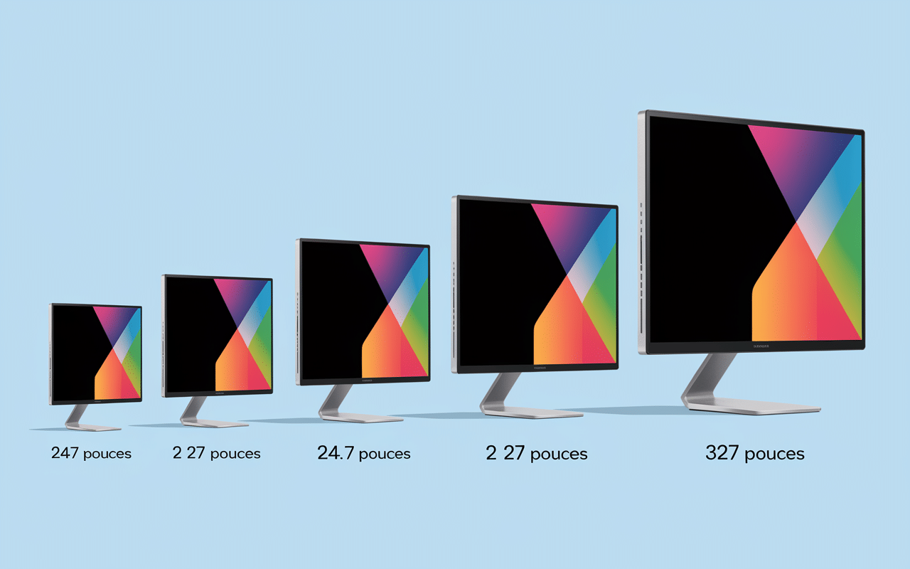 Tableau conversion tailles écran