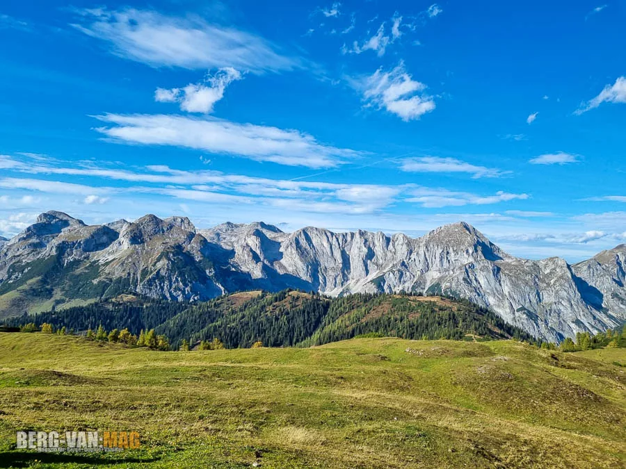 Das Tennengebirge vom Frommerkogel aus gesehen