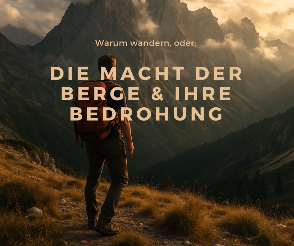 Du betrachtest gerade Warum wandern, oder: Die Macht der Berge und ihre wohltuende Bedrohung