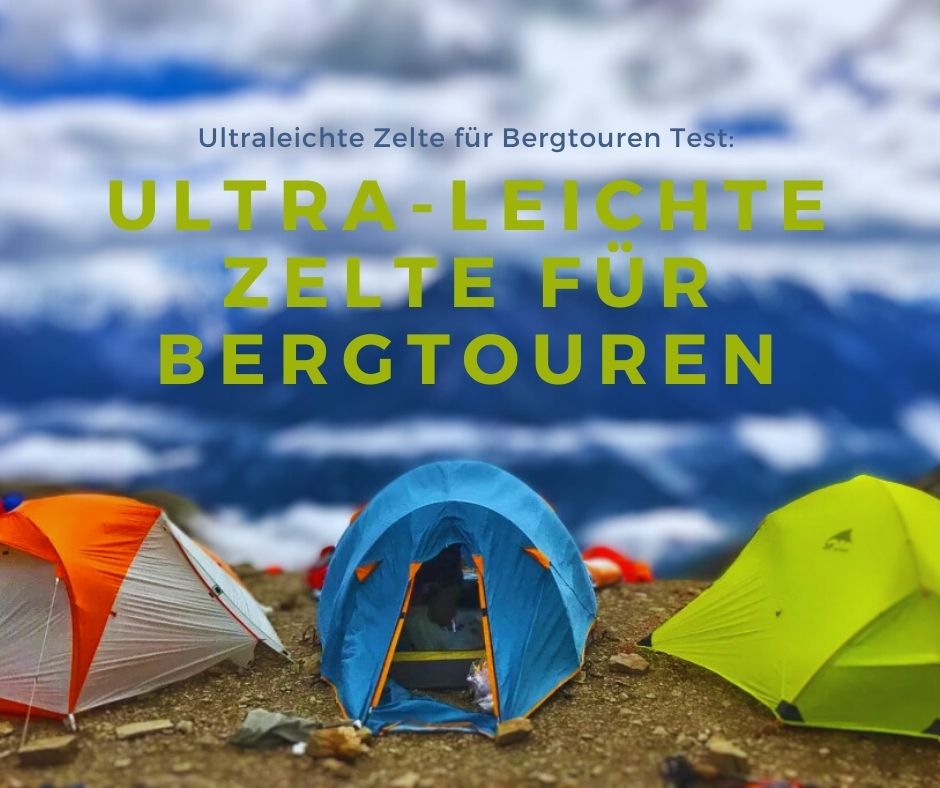 Ultraleichte Zelte für Bergtouren mit Hund