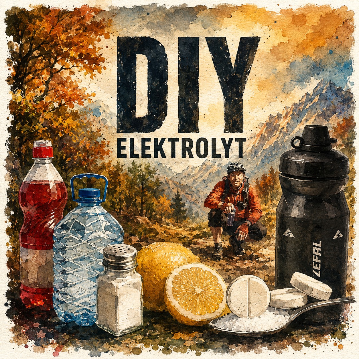 Mehr über den Artikel erfahren Elektrolytgetränke selber machen – mein DIY-Rezept für lange Touren