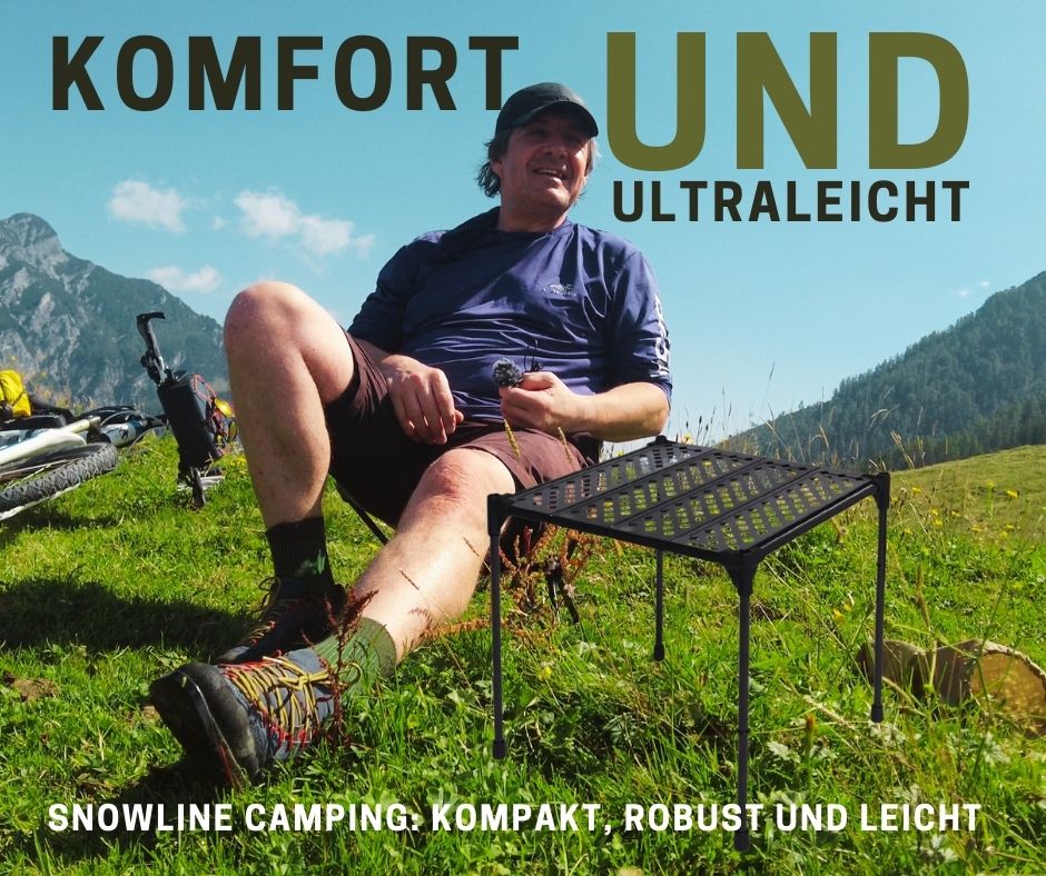 SNOWLINE CAMPING: KOMPAKT, ROBUST UND LEICHT