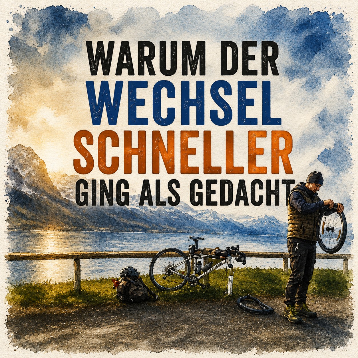 Mehr über den Artikel erfahren Bikepacking Reifenpanne – mein spontaner Reifenwechsel & warum gutes Werkzeug Pflicht ist