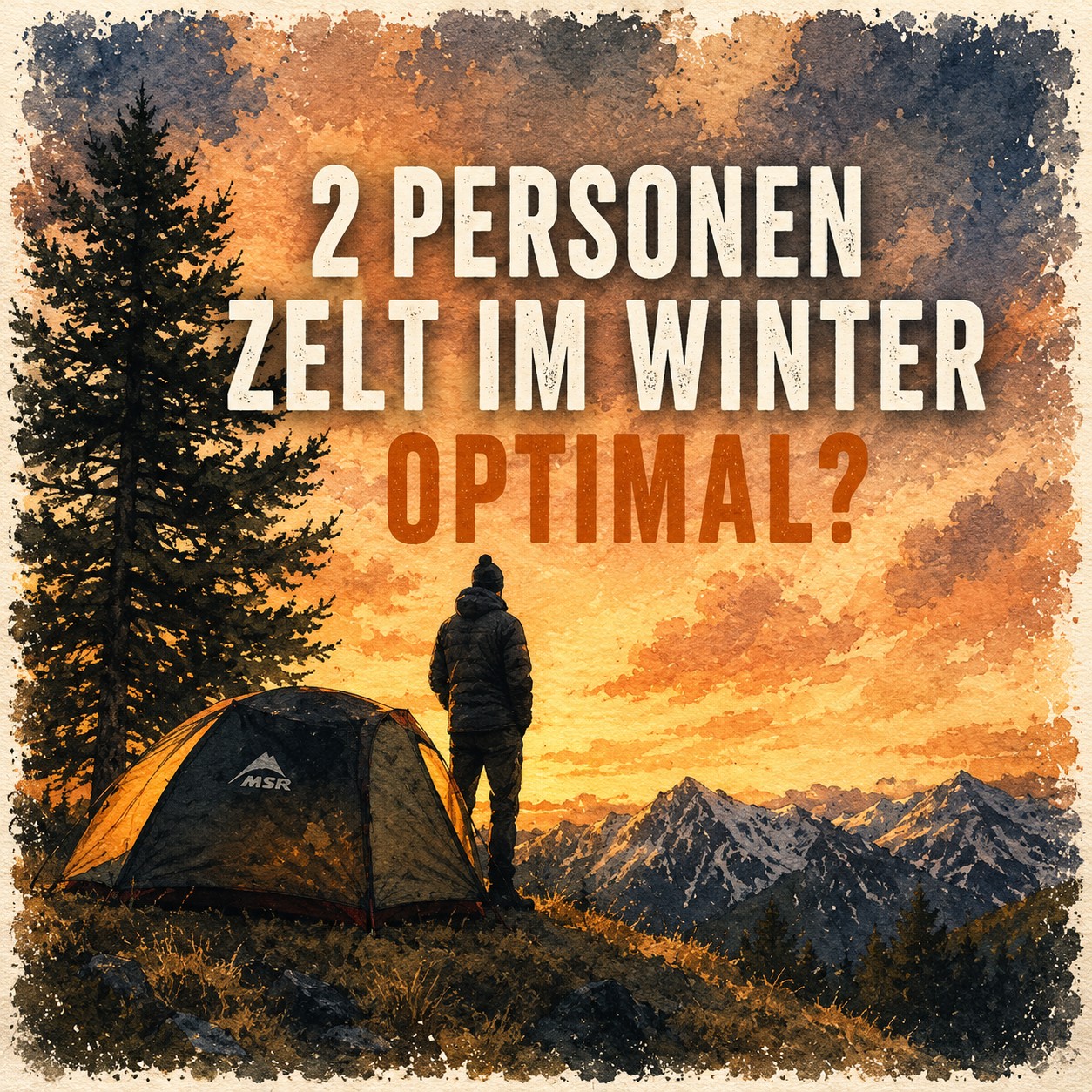 Mehr über den Artikel erfahren OneTigris Stella 2 im Winter-Praxistest – 4-Jahreszeiten-Zelt bei einer echten Bergtour