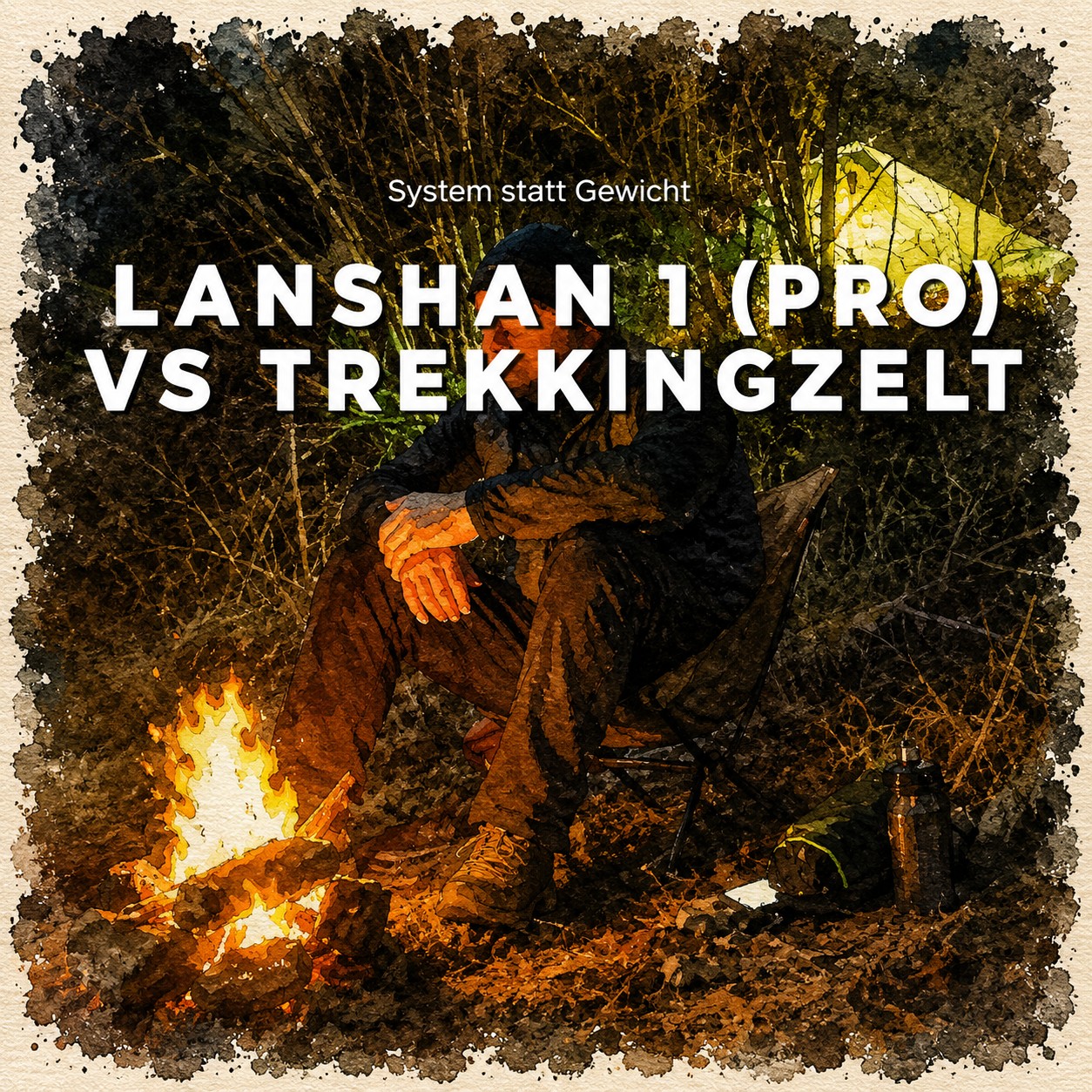 Mehr über den Artikel erfahren Bikepacking Zelt: Lanshan 1 (Pro) vs Trekkingzelt