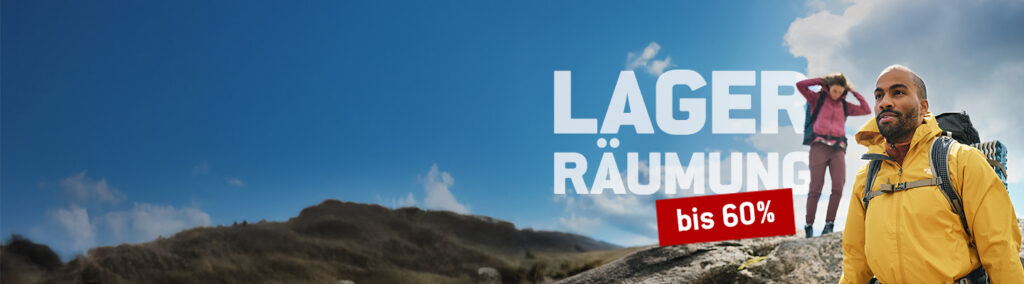 bergfreunde Aktion Lagerräumung