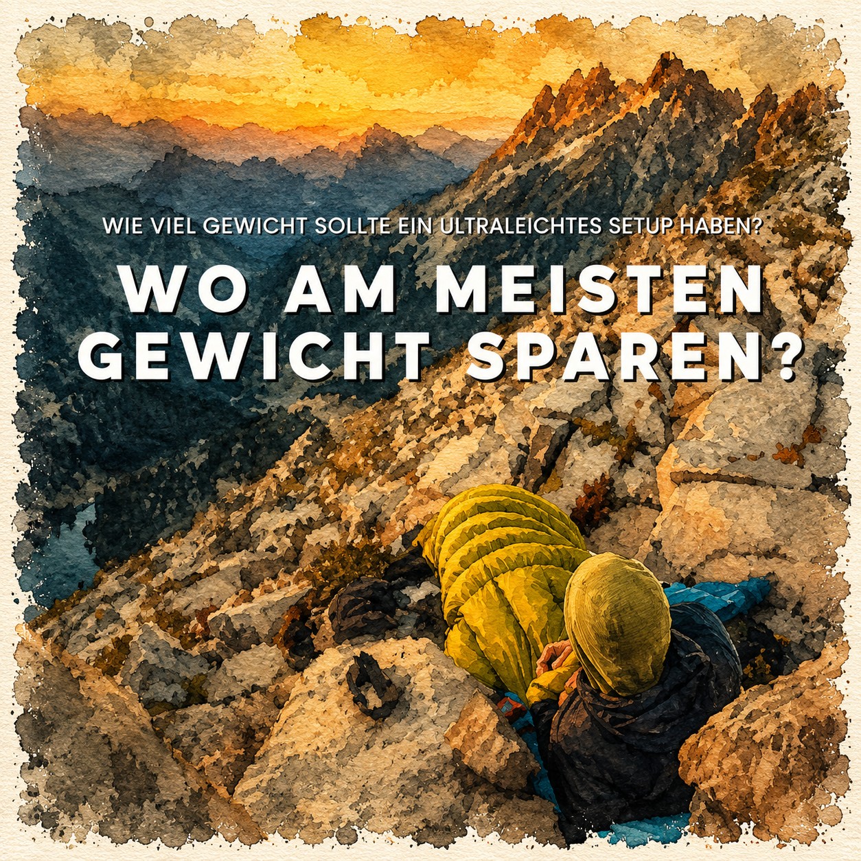 Mehr über den Artikel erfahren Ultraleichte Ausrüstung für Bergtouren – mein Setup & Tipps