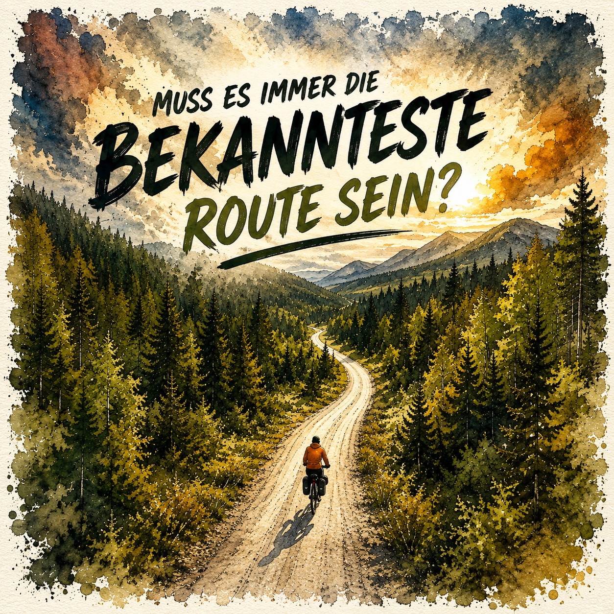 Mehr über den Artikel erfahren Bikepacking Touren: Muss es immer die bekannteste Route sein?