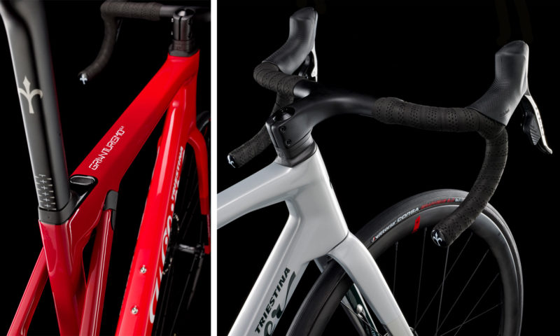 2023 Wilier Granturismo SLR bicicletta da corsa su strada endurance, dettagli del telaio