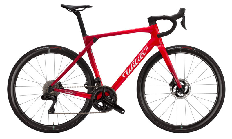 2023 Wilier Granturismo SLR bicicletta da corsa su strada endurance, Shimano Dura-Ace Di2 in rosso