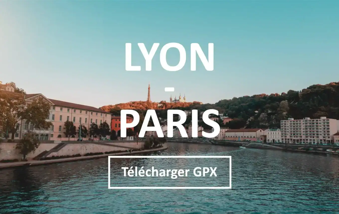 Da Lione a Parigi in bici: i percorsi ufficiali e i km reali