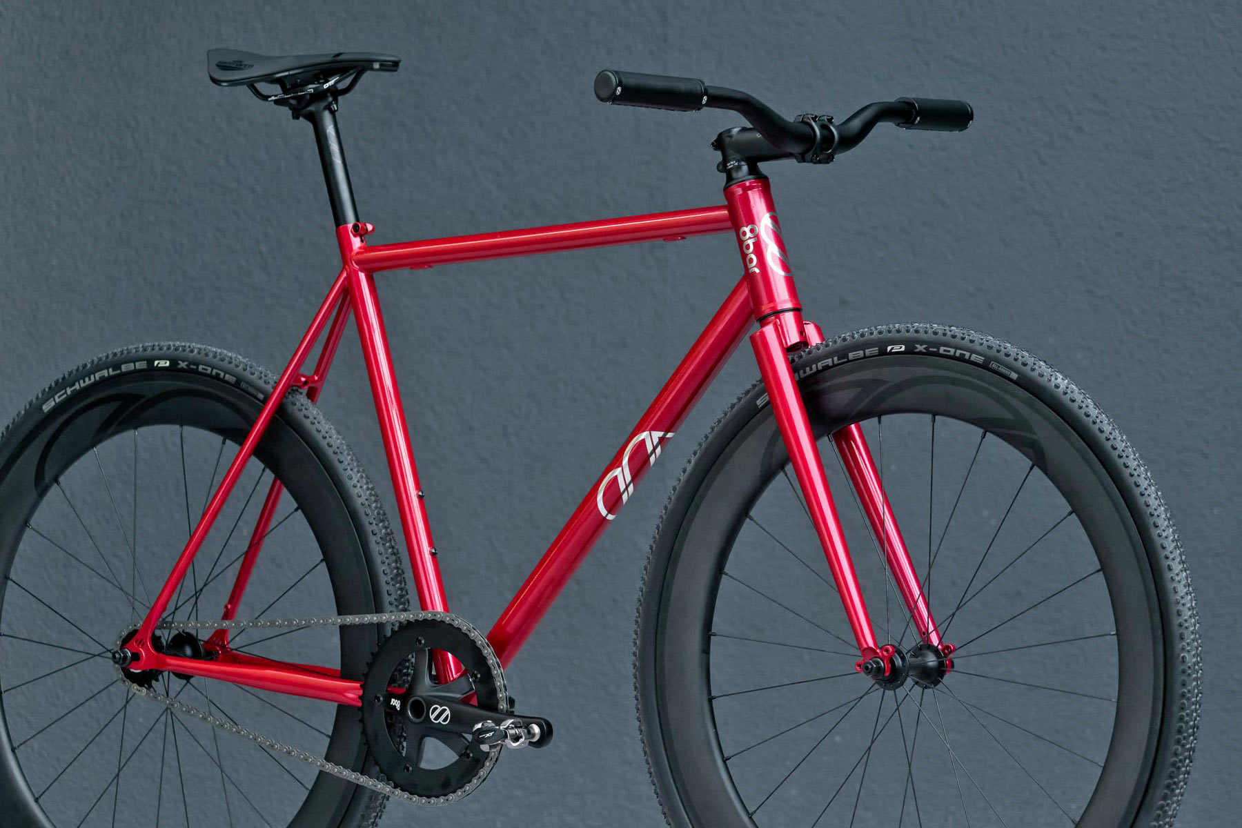 8bar Neukln steel v2 bici fixie singlespeed versatile ed economica, foto di Stefan Haehnel, angolo CX