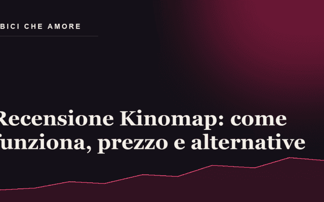 Recensione Kinomap: come funziona, prezzo e alternative