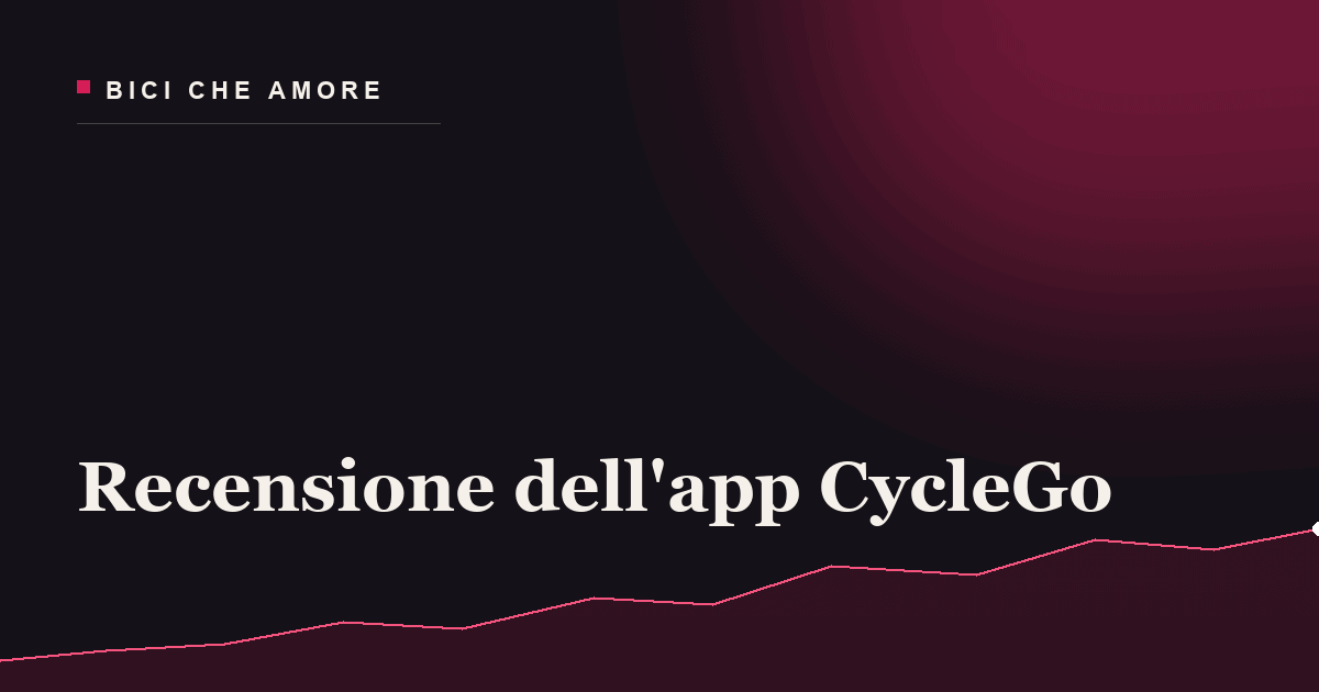 CycleGo: cos’è, come funziona e quanto costa