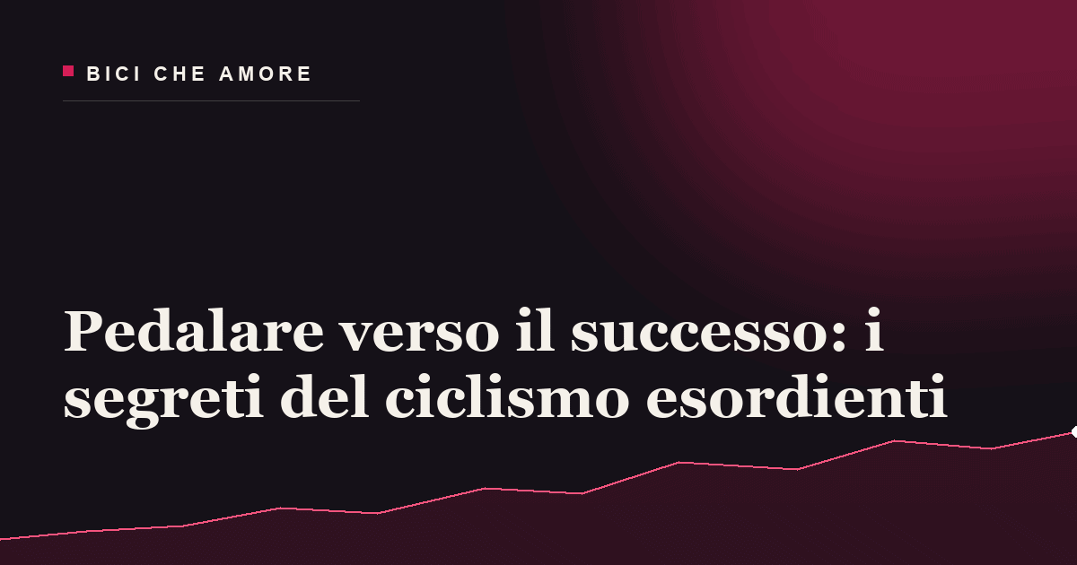 Esordienti nel ciclismo: età, rapporti e distanze di gara